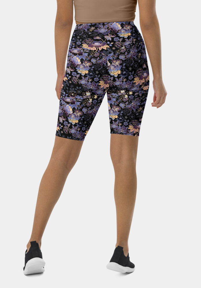 Floral Biker Shorts - SeeMyLeggings