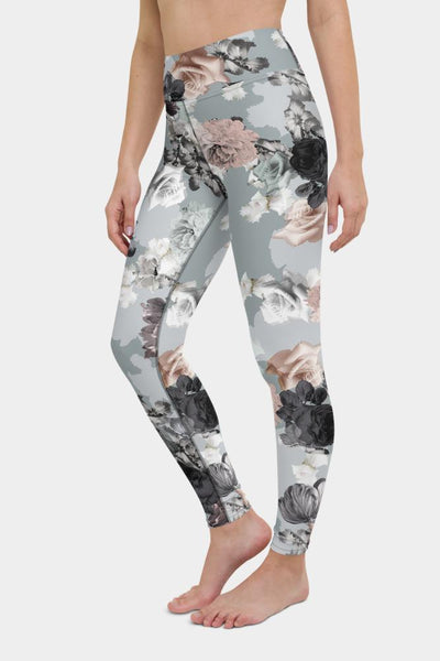 Floral Yoga Pants - SeeMyLeggings