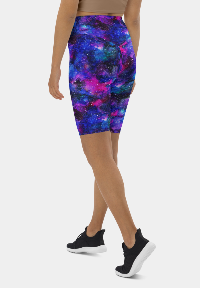 Galaxy Biker Shorts - SeeMyLeggings