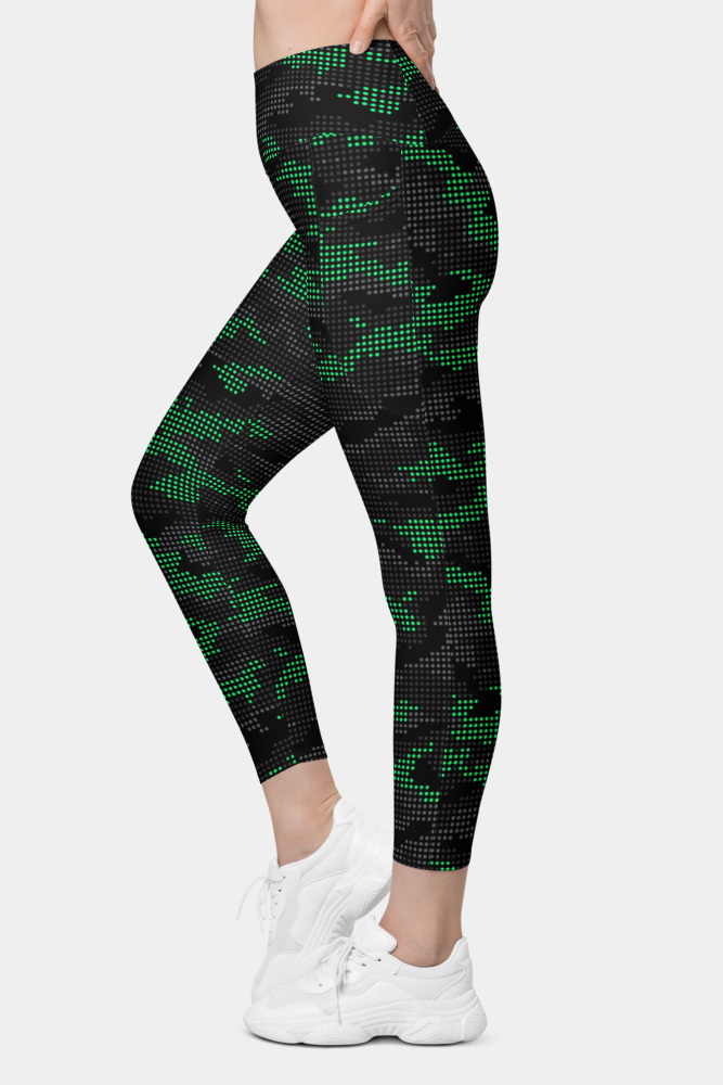 Dots Camouflage Leggings with pockets - SeeMyLeggings