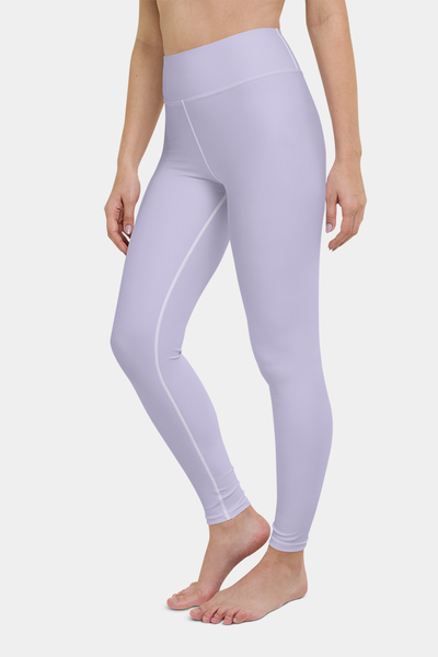 Light Purple Yoga Pants - SeeMyLeggings
