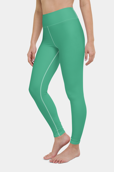 Mint Green Yoga Pants - SeeMyLeggings