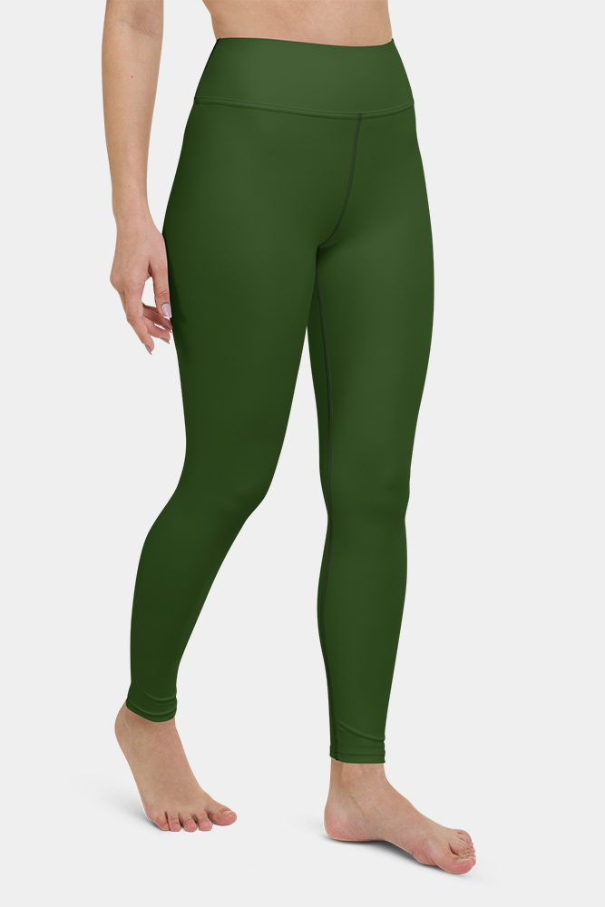 Green Forest Yoga Pants - SeeMyLeggings