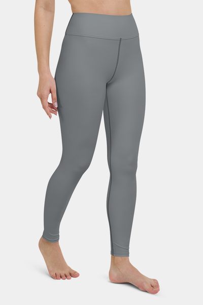 Light Charcoal Yoga Pants - SeeMyLeggings