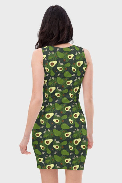 Avocado Fruit Dress - SeeMyLeggings