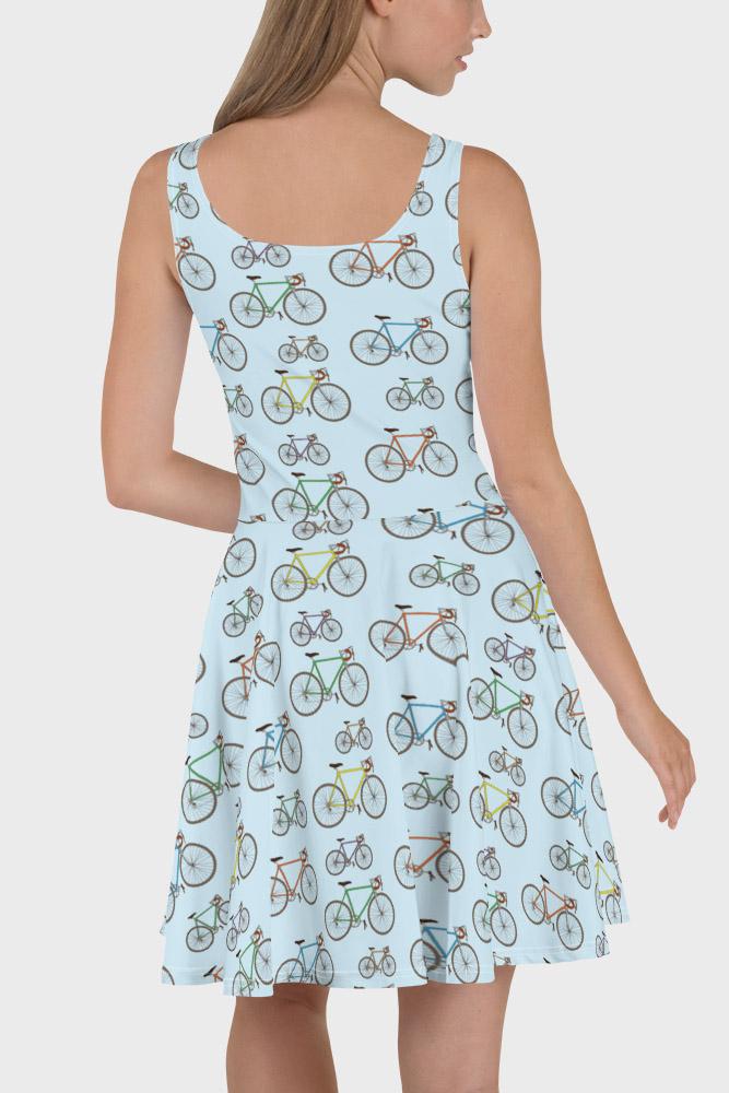 Bicycles Skater Dress - SeeMyLeggings