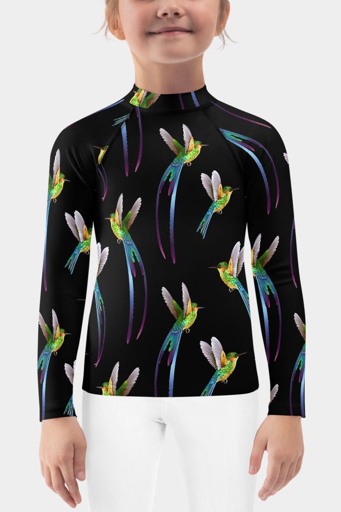 Birds Kids Rash Guard – SeeMyLeggings