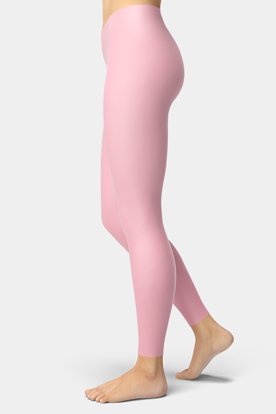 Bubblegum Pink Leggings - SeeMyLeggings