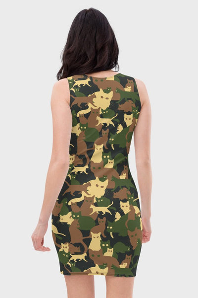 Cats Camouflage Dress - SeeMyLeggings