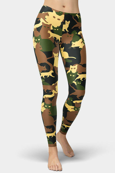 Cats Camouflage Leggings - SeeMyLeggings