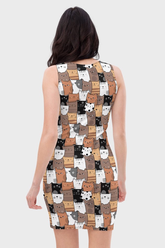 Cats Dress - SeeMyLeggings