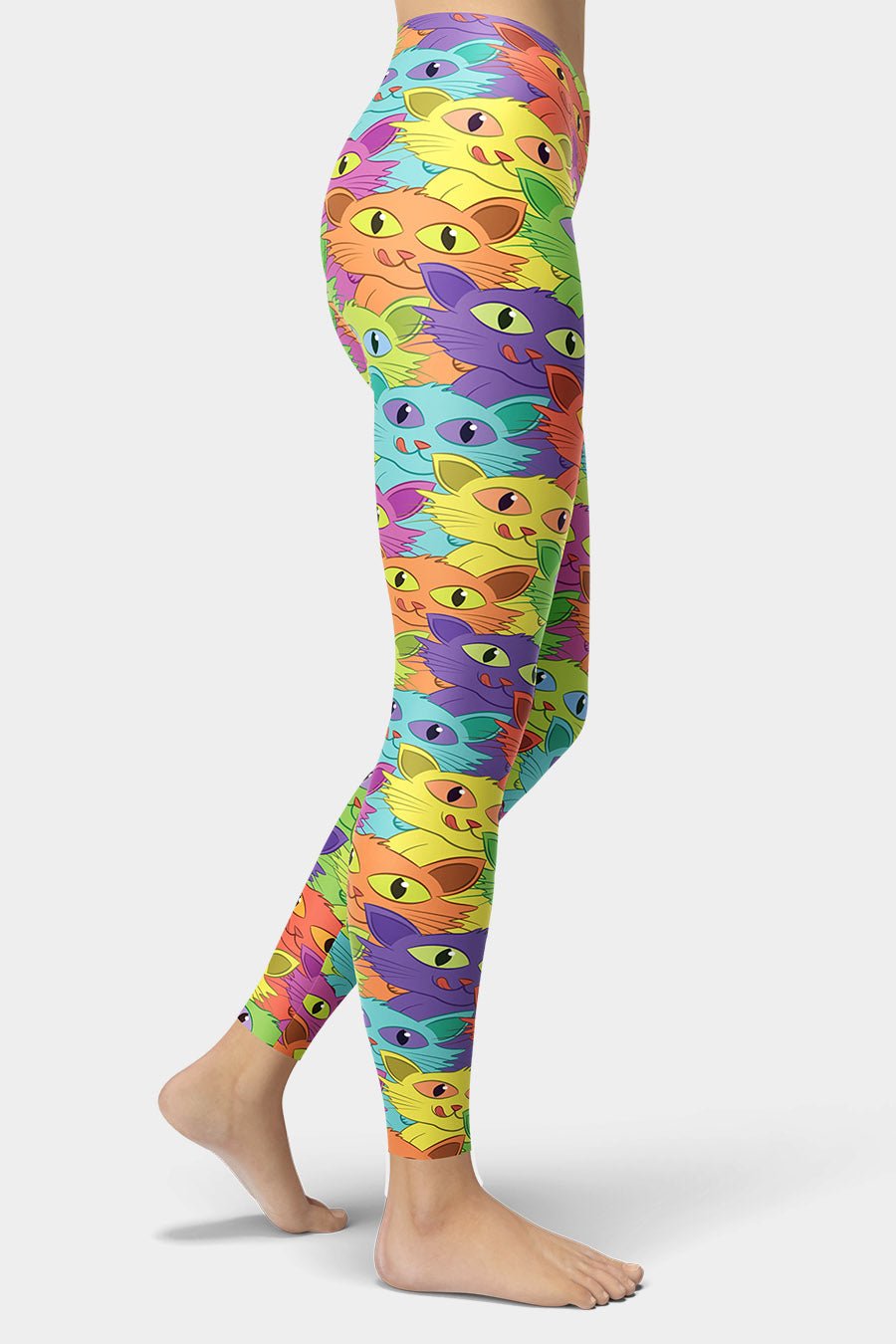 Colorful Cats Leggings - SeeMyLeggings