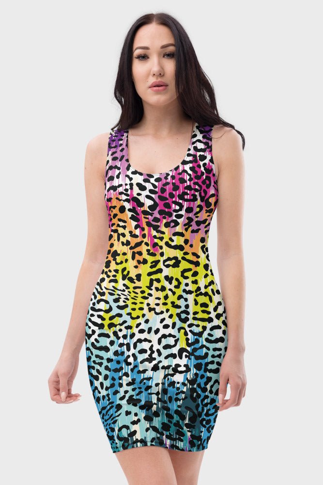 Colorful Leopard Dress - SeeMyLeggings
