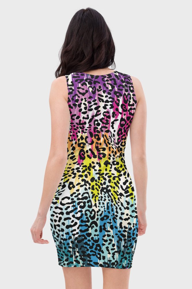 Colorful Leopard Dress - SeeMyLeggings