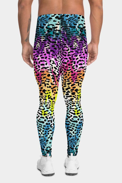 Colorful Leopard Meggings - SeeMyLeggings