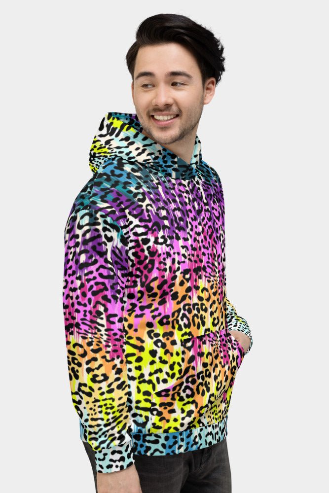 Colorful Leopard Unisex Hoodie - SeeMyLeggings