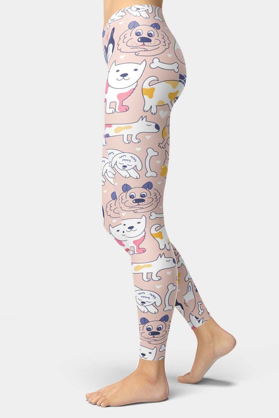Cute Dogs Printed Leggings - SeeMyLeggings