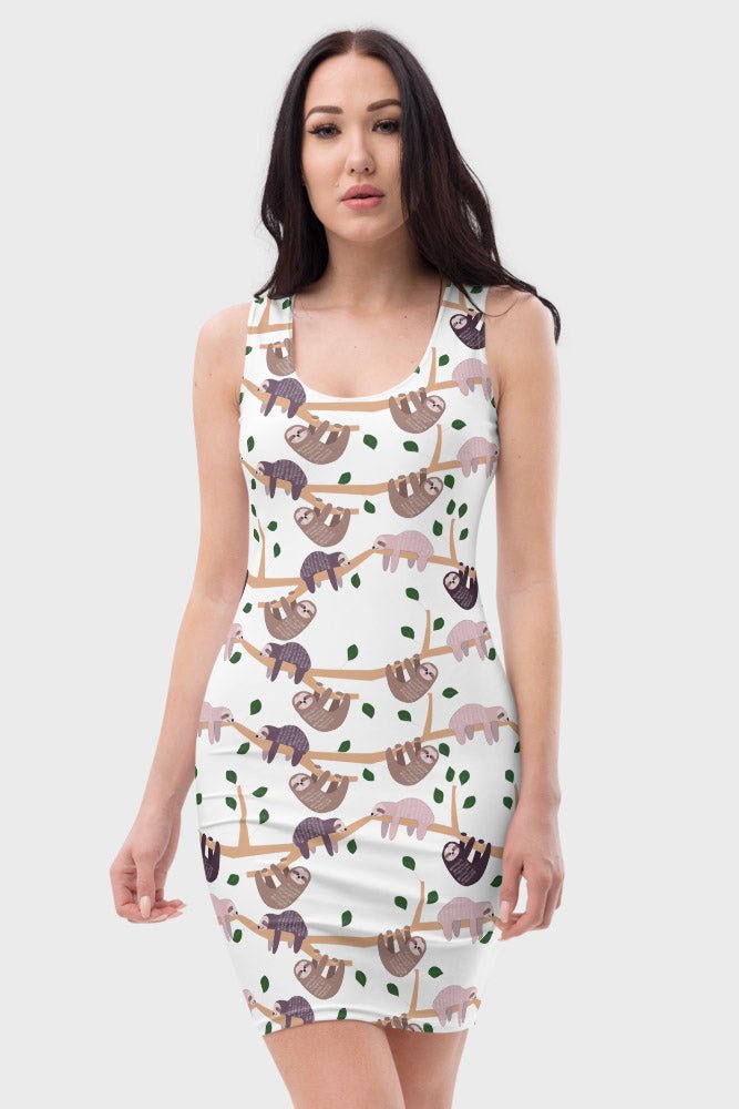 Cute Sloths Dress - SeeMyLeggings