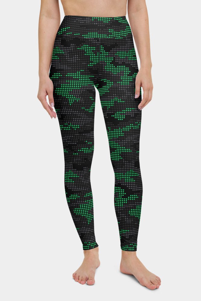 Dots Camouflage Yoga Pants - SeeMyLeggings