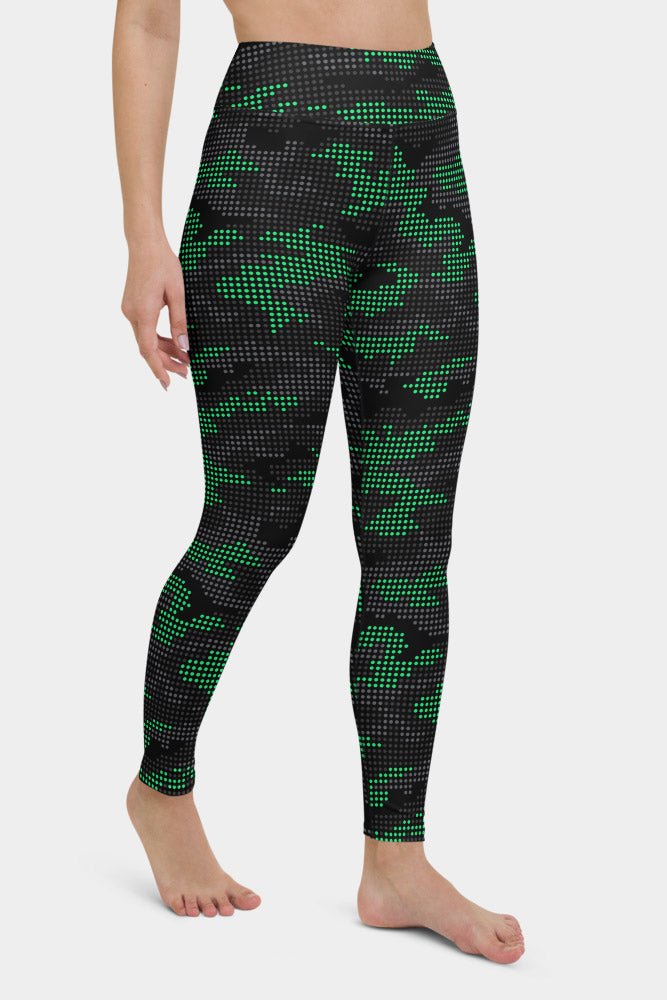 Dots Camouflage Yoga Pants - SeeMyLeggings