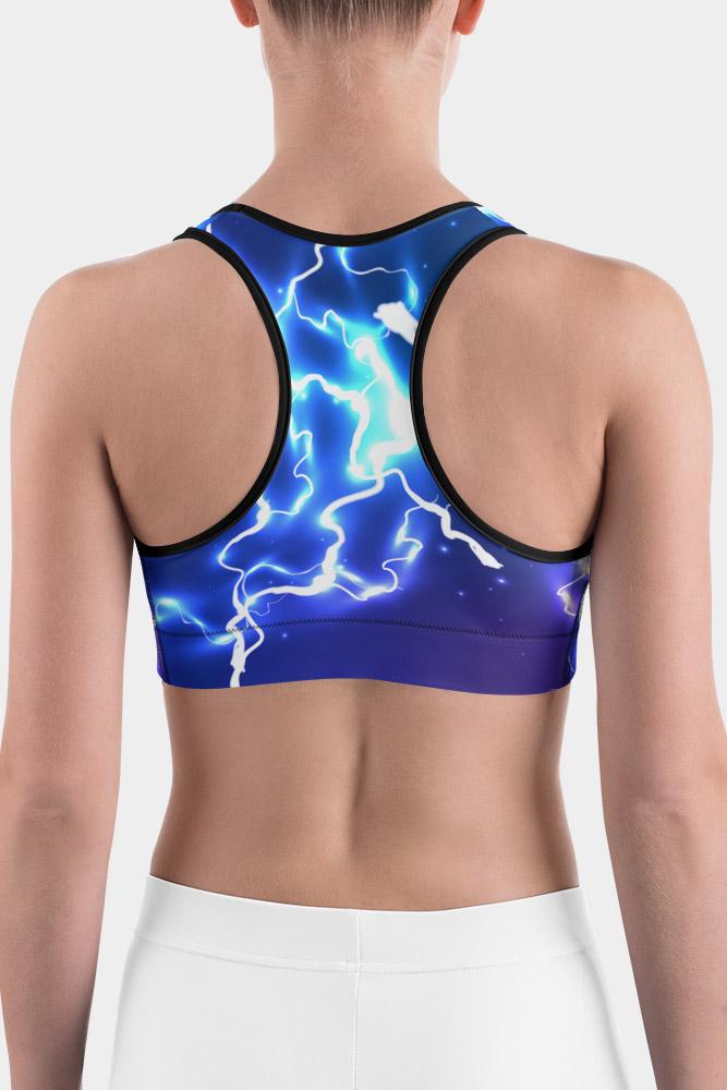 Electric Lightning Sports bra - SeeMyLeggings