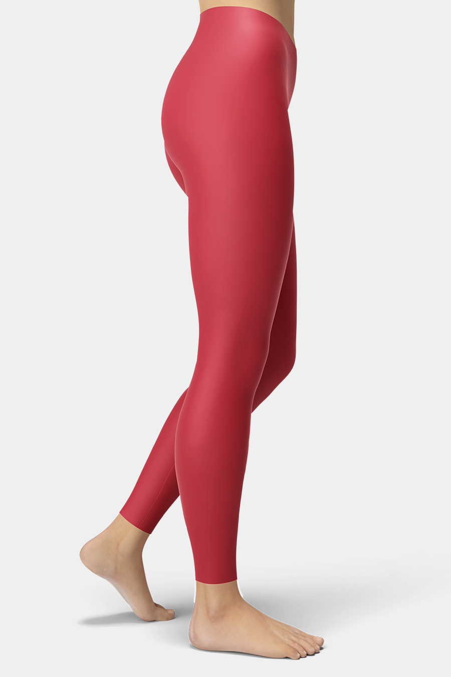 Fashion Red Leggings - SeeMyLeggings