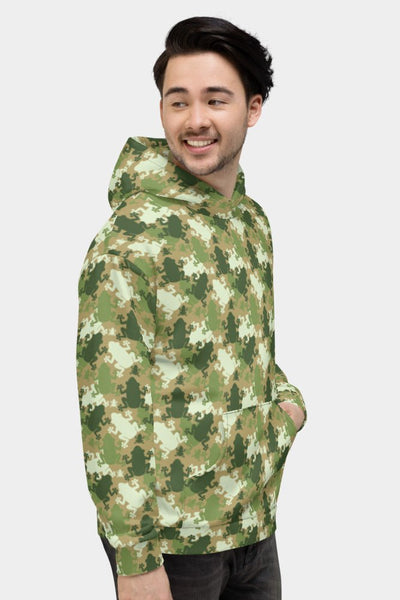 Frog Camouflage Unisex Hoodie - SeeMyLeggings