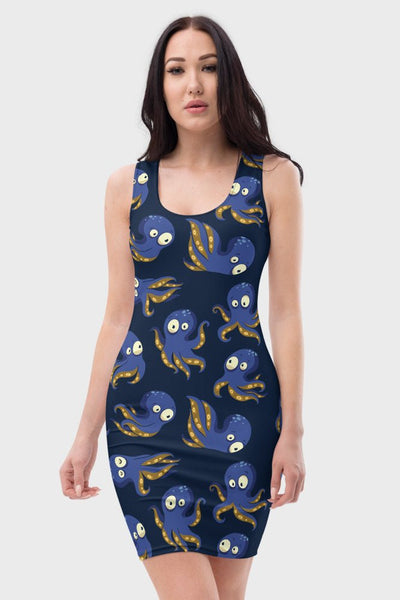 Funny Octopus Dress - SeeMyLeggings