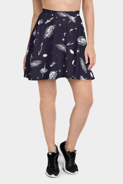 Galaxy Skater Skirt - SeeMyLeggings