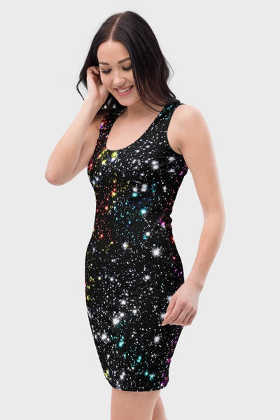 Galaxy Stars Dress - SeeMyLeggings