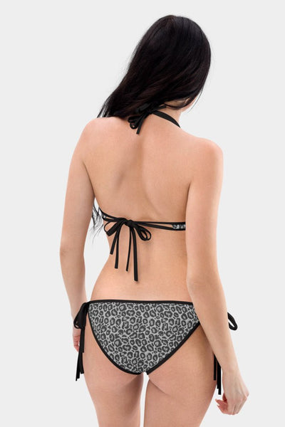 Grey Leopard Bikini - SeeMyLeggings