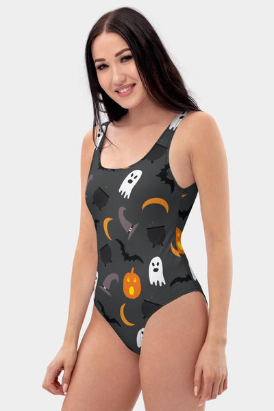 Halloween One-Piece Swimsuit - SeeMyLeggings