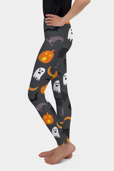 Halloween Youth Leggings - SeeMyLeggings