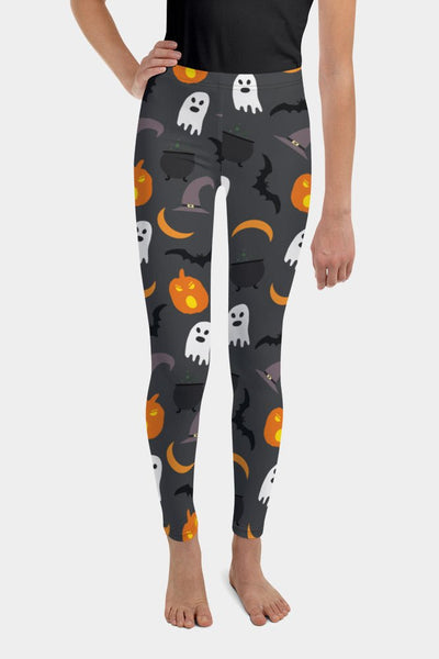 Halloween Youth Leggings - SeeMyLeggings