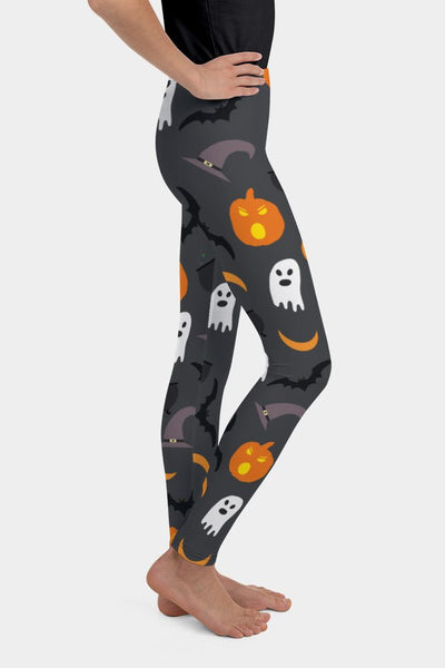 Halloween Youth Leggings - SeeMyLeggings