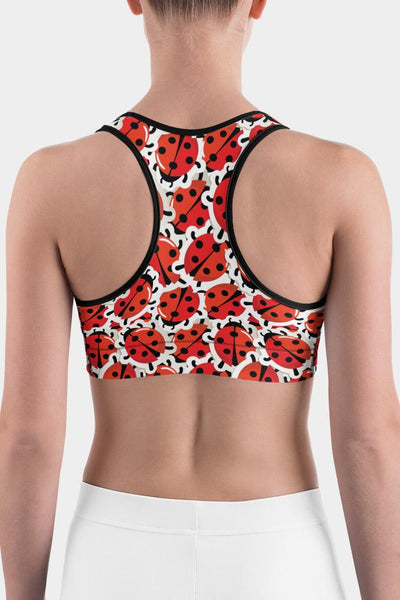 Ladybugs Sports bra - SeeMyLeggings