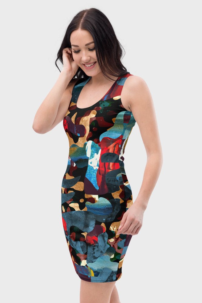 Liquid Camouflage Dress - SeeMyLeggings
