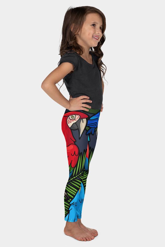 Macaw Kid's Leggings - SeeMyLeggings