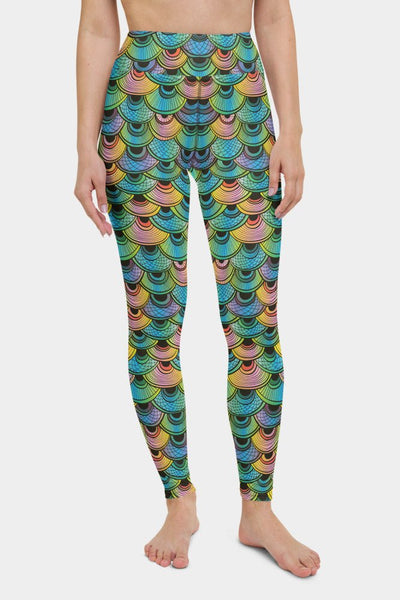 Mermaid Scales Yoga Pants - SeeMyLeggings