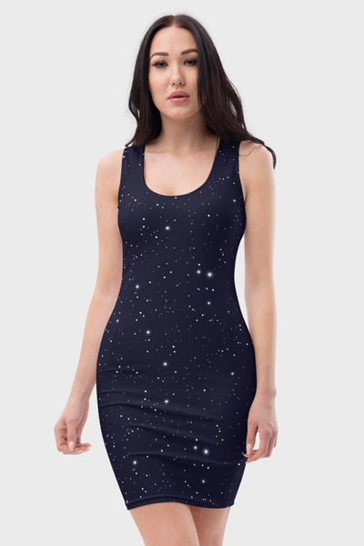 Night Sky Galaxy Dress - SeeMyLeggings