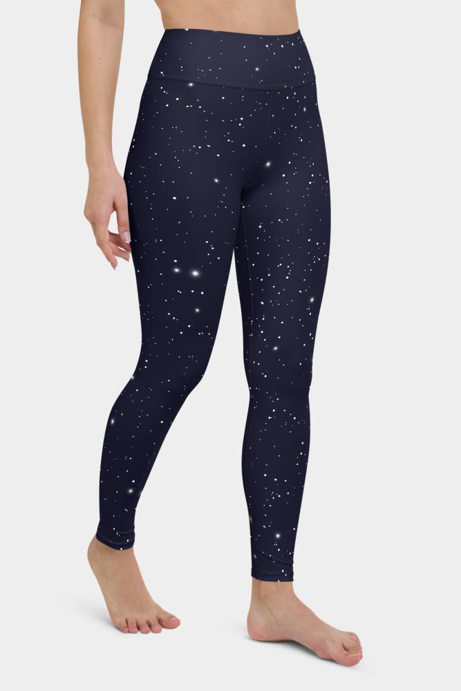 Night Sky Galaxy Yoga Pants - SeeMyLeggings