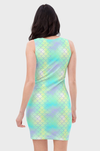 Pastel Mermaid Dress - SeeMyLeggings