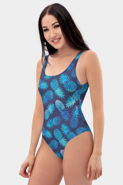 Pineapple One-Piece Swimsuit - SeeMyLeggings