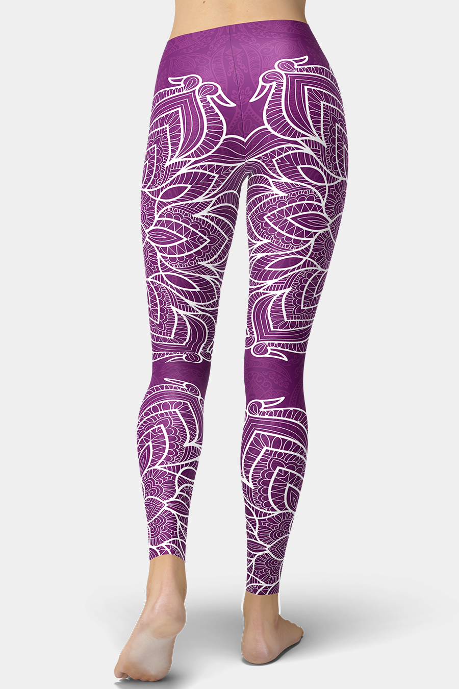 Purple Mandala Leggings - SeeMyLeggings