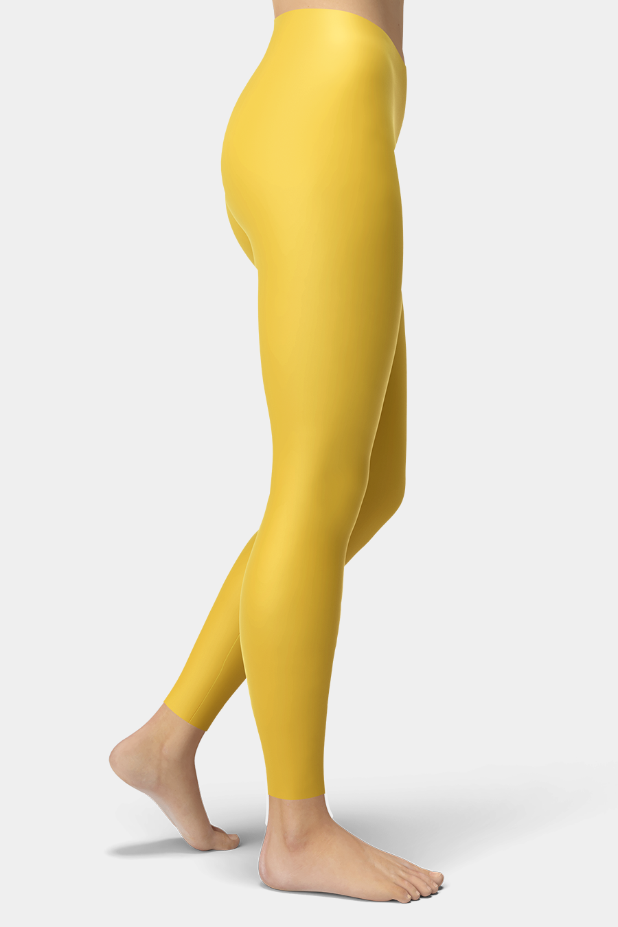 Sunshine Yellow Leggings - SeeMyLeggings