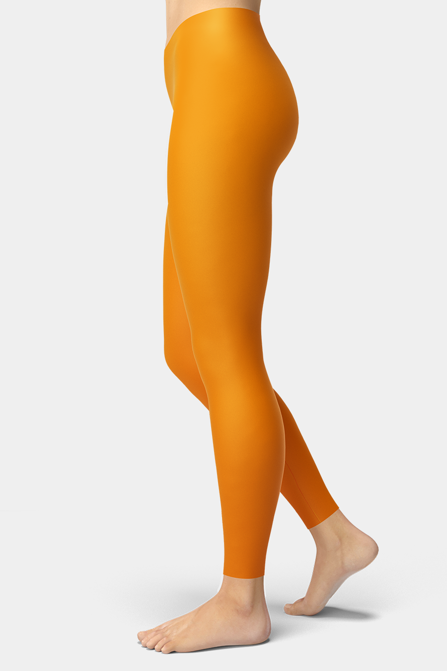 Tangerine Orange Leggings - SeeMyLeggings