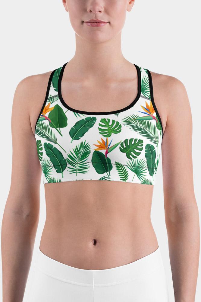 Tropical Sports bra - SeeMyLeggings