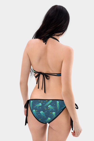 Watercolor Jellyfish Bikini - SeeMyLeggings