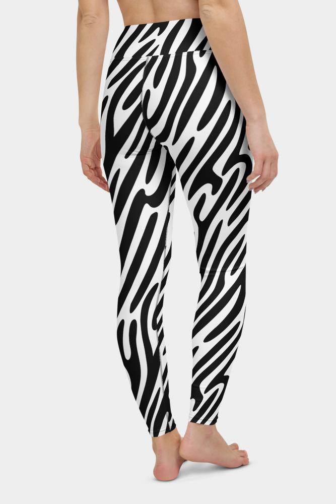 Zebra Stripes Yoga Pants - SeeMyLeggings